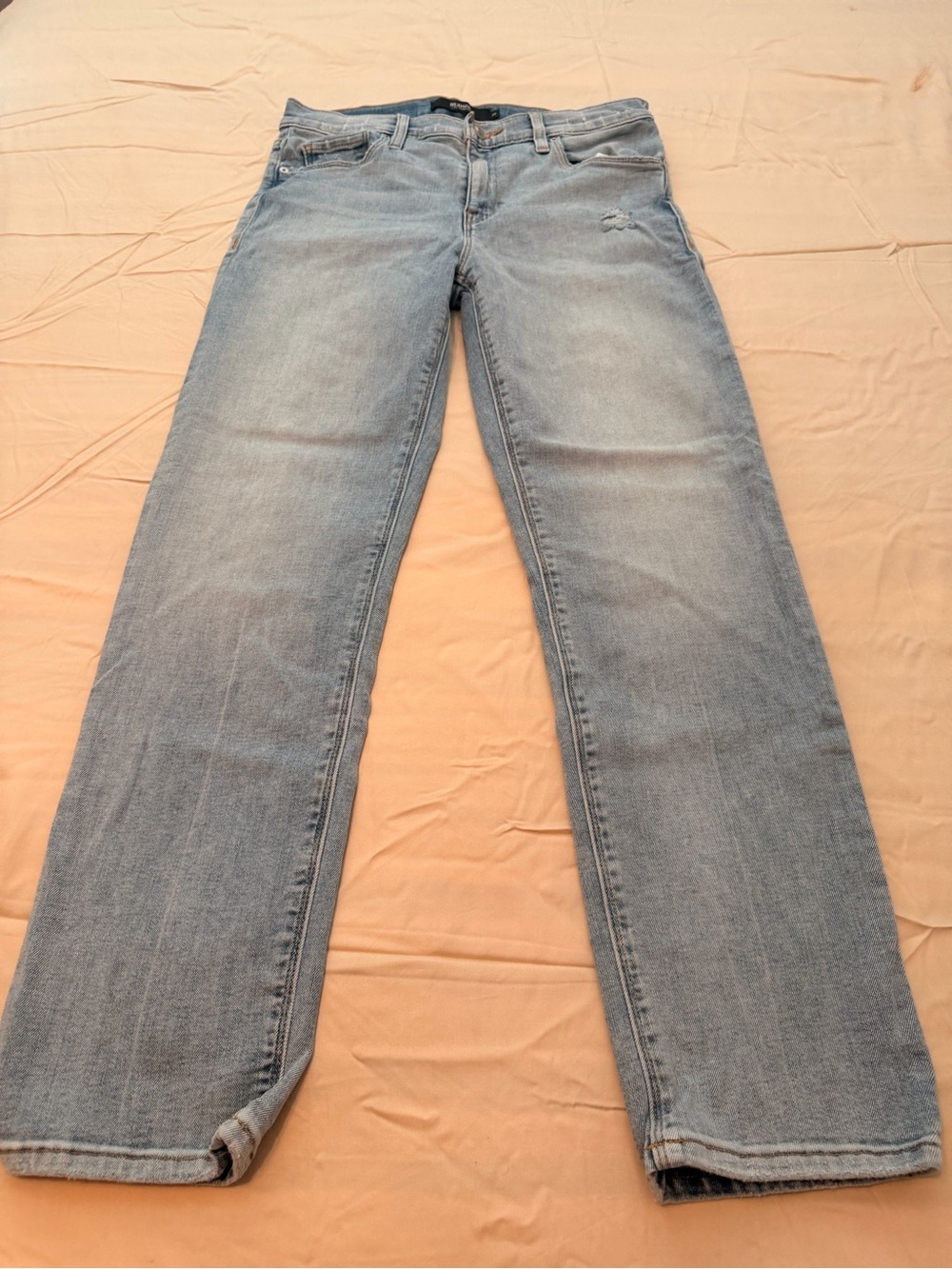 Hudson Jeans Light Wash Nico Straight-Leg Women's Jeans